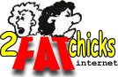 2 Fat Chicks Internet Logo
